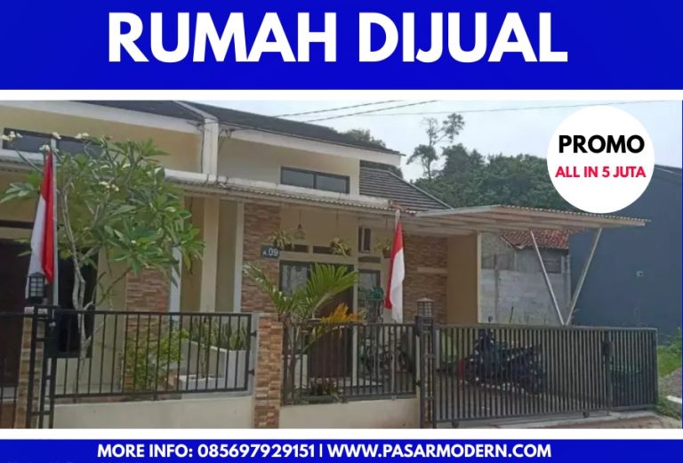 Rumah PROMO 1 juta all in
