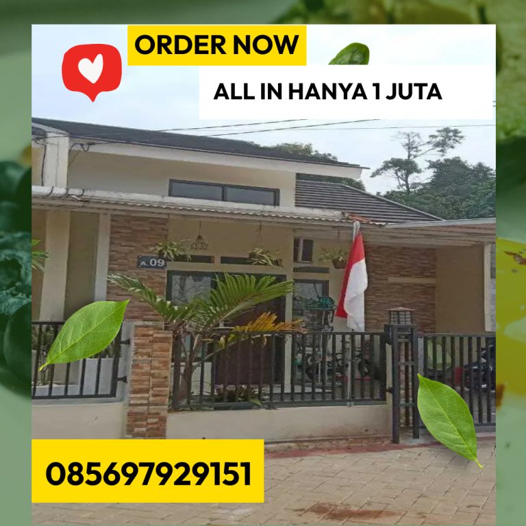 Rumah PROMO 1 JT All in