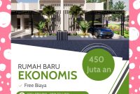 Tersedia Rumah Cluster di Parung Bogor Lokasi Selangkah ke Jakarta Depok dan tangerang