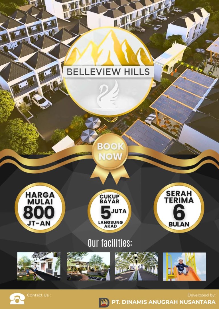 Hunian Berkualitas di Belleview hills Gunung sindur