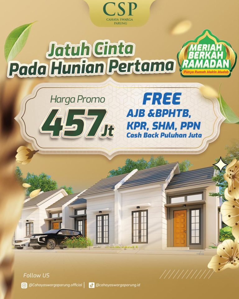 Jatuh Cinta Pada Rumah Pertama di Parung Bogor