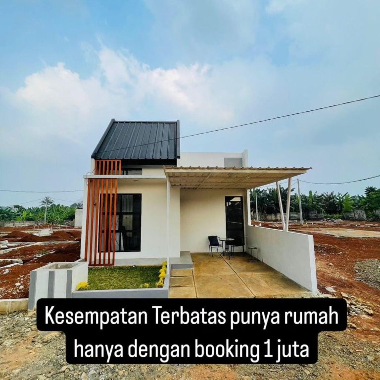 Kesempatan Terbatas Punya Rumah Hanya Booking 1 Juta