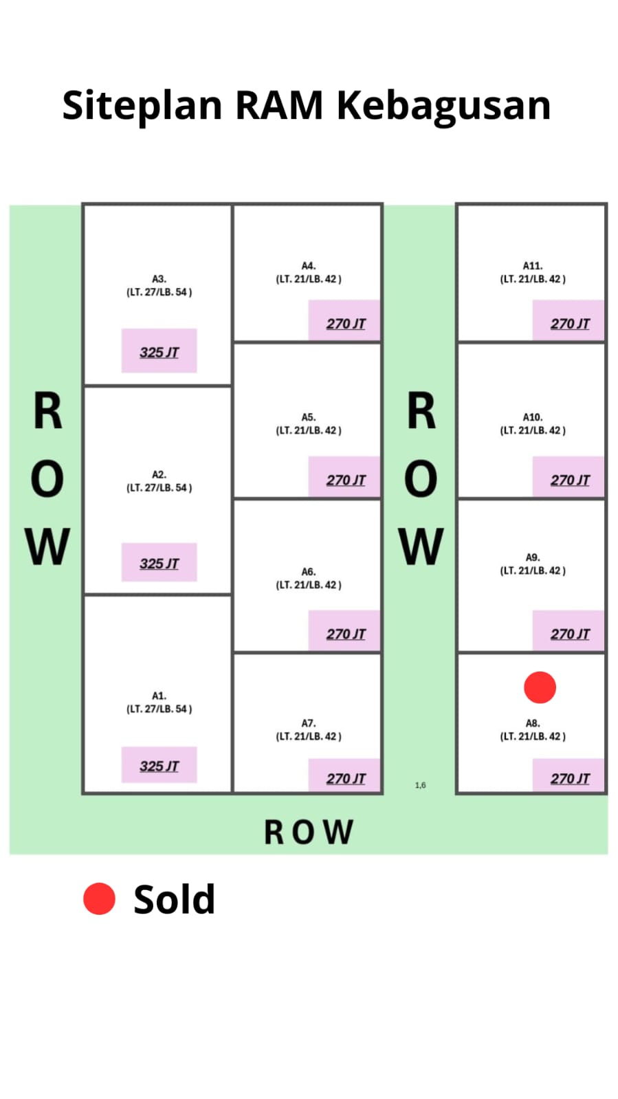 siteplan kebagusan jaksel