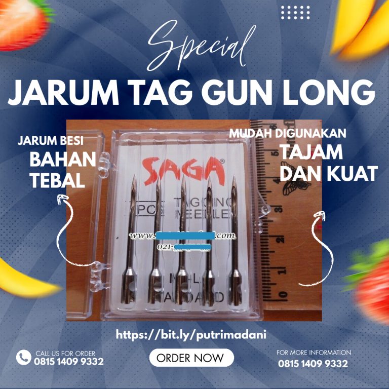 Penjual Jarum Tag Gun Long Ukuran lebih Panjang di Solo