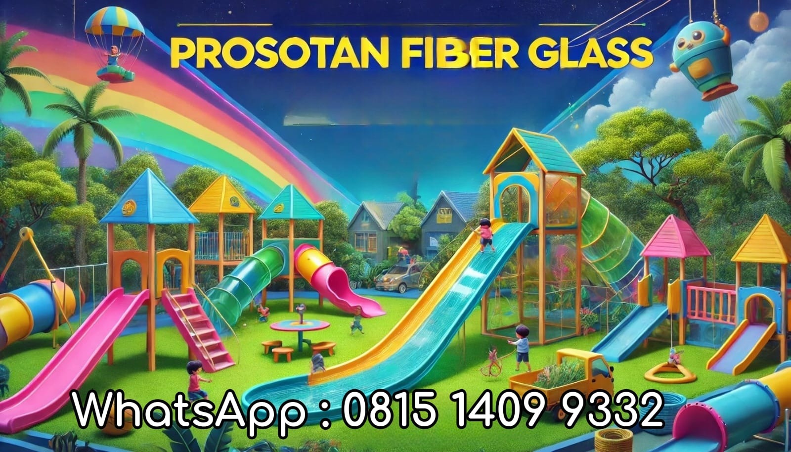 Spesialis Pembuat Prosotan Fiber Glass dan Mainan Ayunan Berkualitas di Jakarta Bogor Depok Tangerang Bekasi 