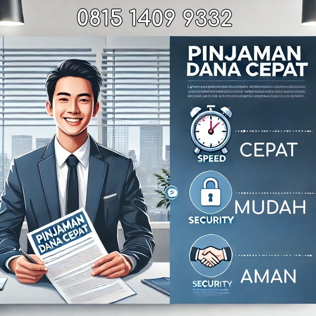 pinjaman dana cepat mudah aman 081514099332