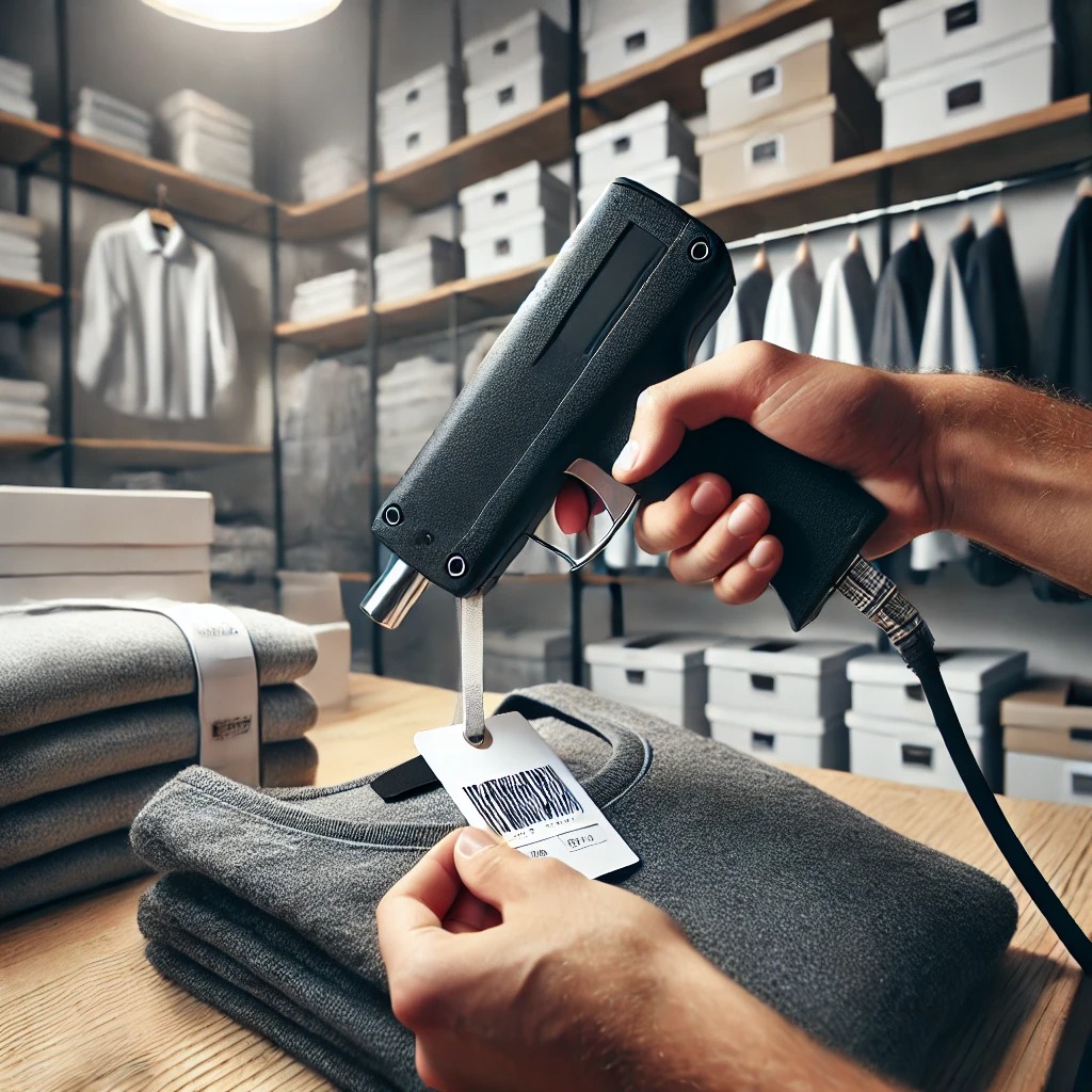 Pemasangan Hang Tag Cepat dan Efisien dengan Tag Gun