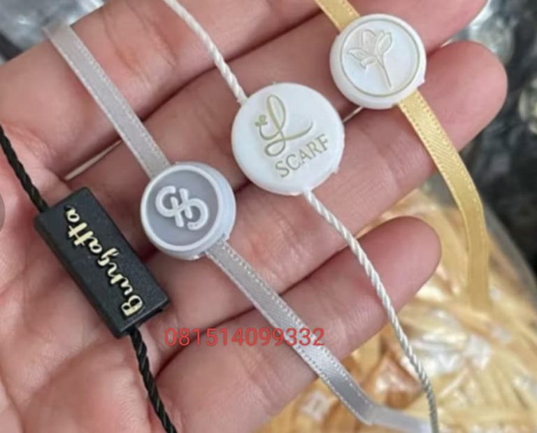 Tali Hang Tag Logo Butik Custom