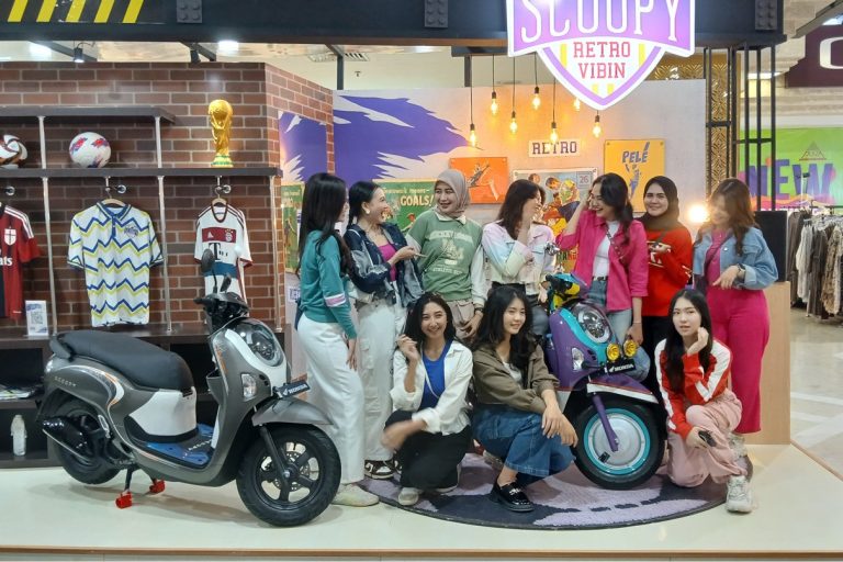 Scoopy seri anyar bakal bikin heboh Plaza Surabaya: Gaya Retro yang Super Keren!