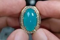 Attachment for Bacan Biru Toska Super Kinclong Ini Lagi Dijual Murah di Rawa Bening