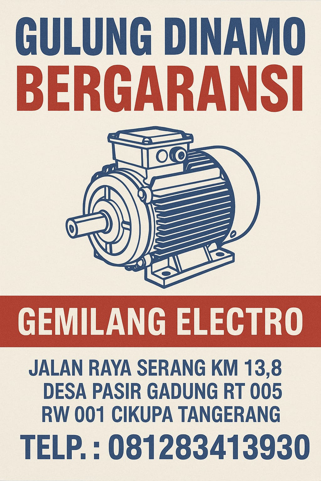 Gemilang Electro Gulung Dinamo