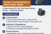 Jasa Gulung Dinamo Terdekat Bergaransi – Gemilang Electro Cikupa Tangerang
