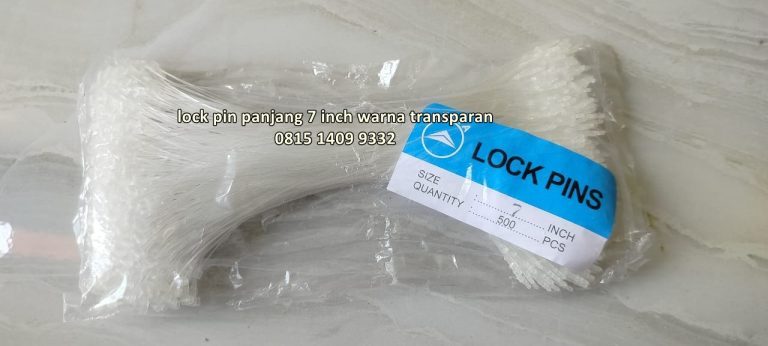 Lock Pin Panjang 7 Inch Warna Transparan: Solusi Aman untuk Display Produk Anda