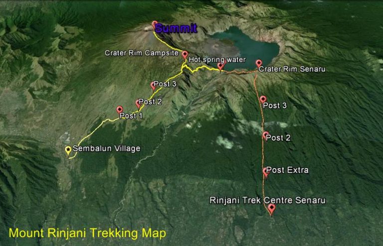Rating Buruk Gunung Rinjani di Maps, Netizen Serang Hutan Amazon