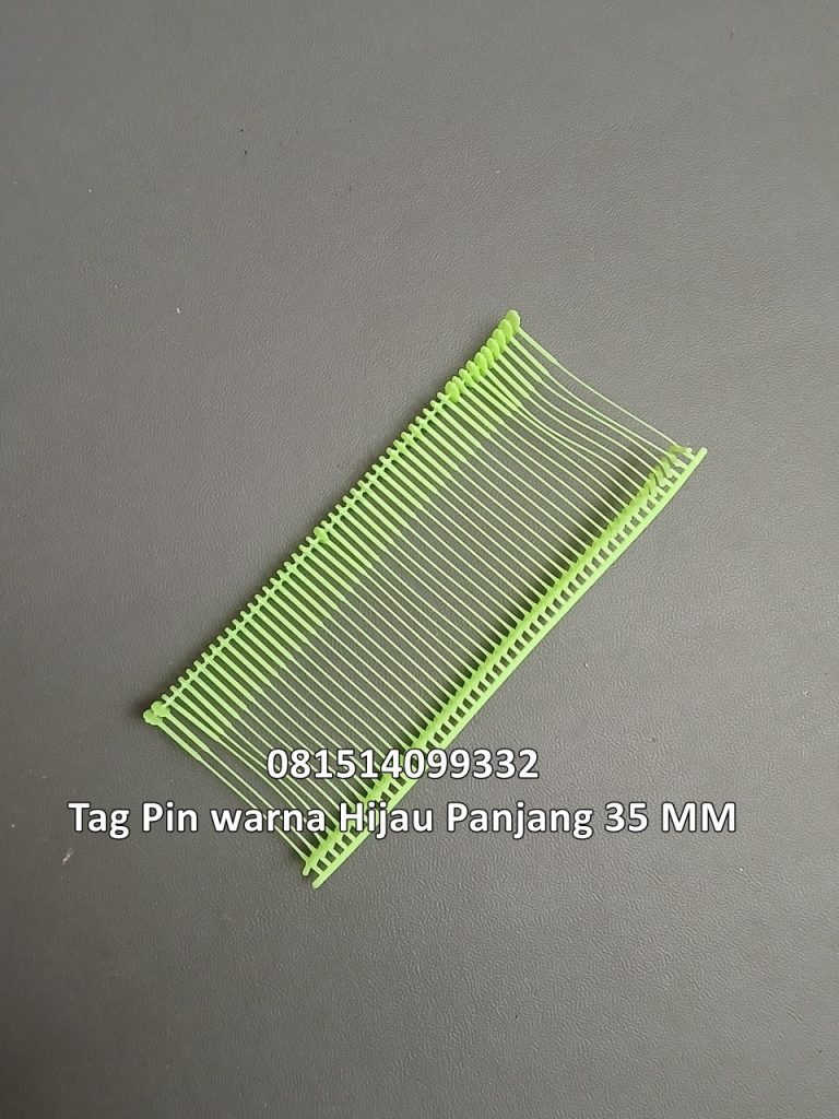 Tag Pin Warna Hijau