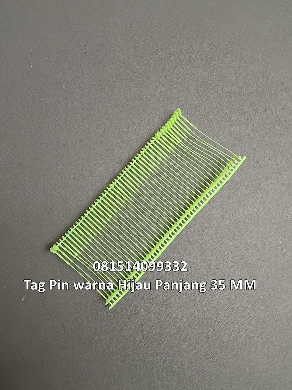 Tag Pin Warna Hijau
