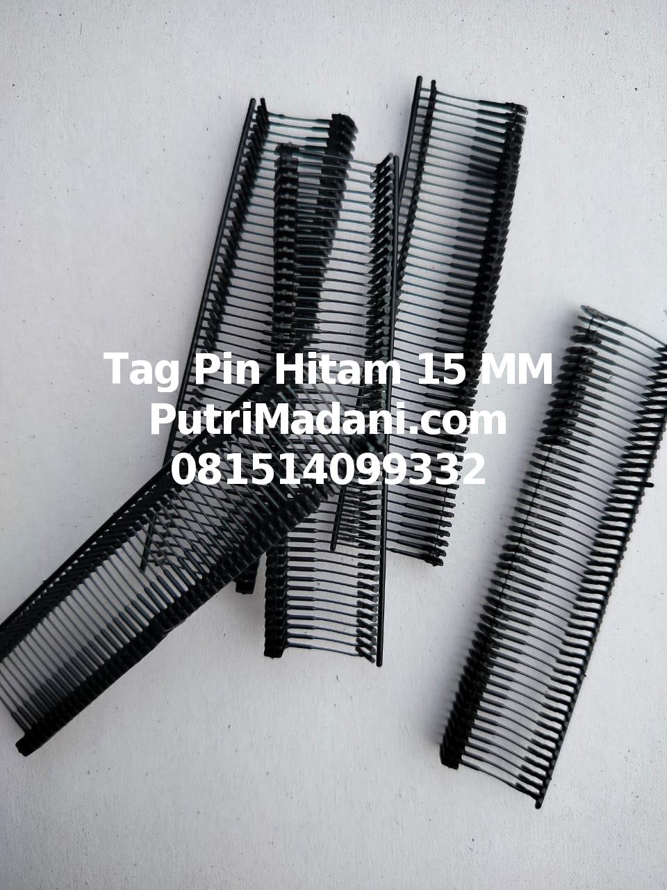 tag pin hitam 15 mm 081514099332 putrimadani