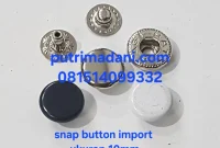 Kancing Jepret (Snap Button): Solusi Praktis untuk Konveksi, Butik, dan Usaha Kreatif di Jabodetabek, Tegal, dan Seluruh Indonesia