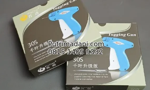Jual Tag Gun Berbagai Merek untuk Butik, Garmen, Konveksi dan Laundry – Lengkap dengan Jarum Fine, Standard, Long hingga Extra Long
