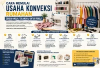 Cara Memulai Usaha Konveksi Rumahan dengan Modal Terjangkau untuk Pemula Cara Memulai Usaha Konveksi Rumahan dengan Modal Terjangkau untuk Pemula