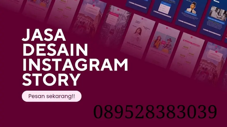 jasa desain instagram story